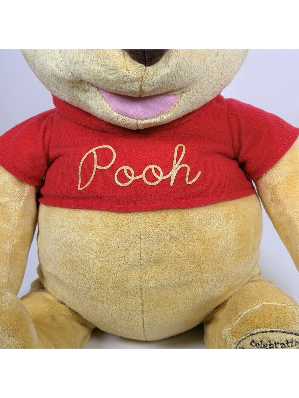 Disney Winnie the Pooh Plush Celebrating 80 Years of Friendship Fisher Price 16" - Picture 3 of 7